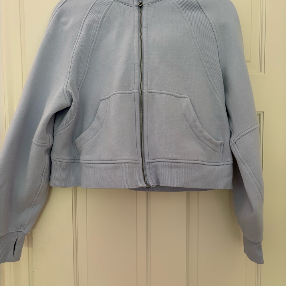 Women's Lululemon Light Blue Zip-Up Jacket